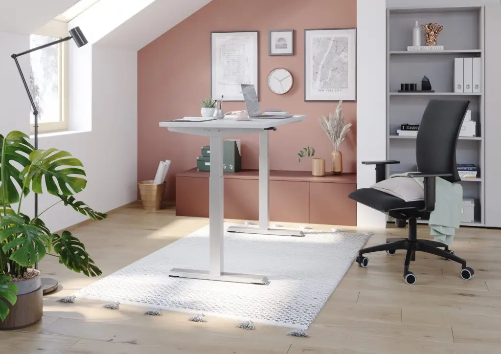 Homeoffice Steh-Sitz-Tisch