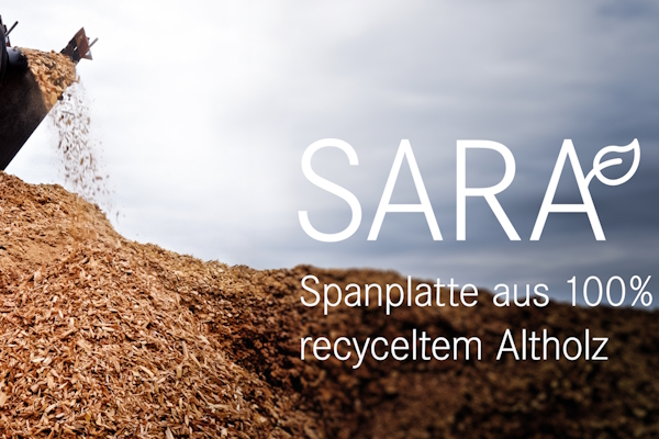 Sara Spanplatte recycelt